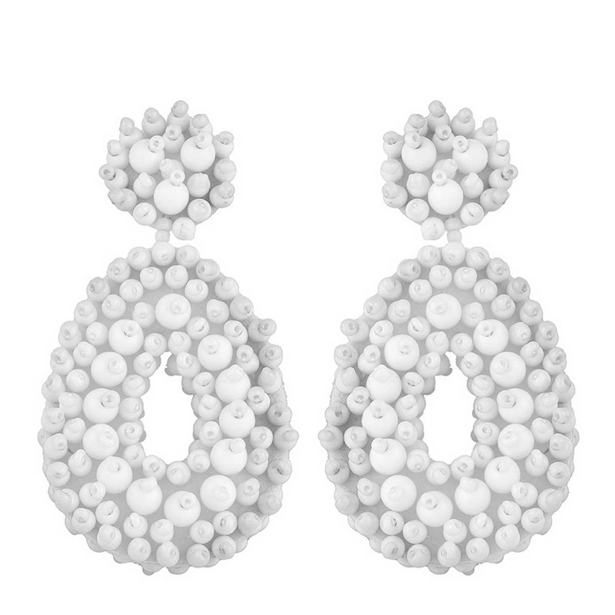 BOHEMIAN WOVEN BEADED EARRINGS_CWAJE0973