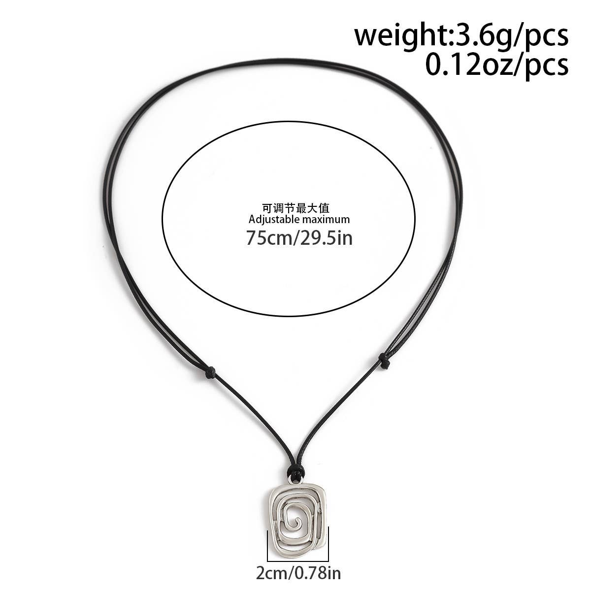 SWEET AND COOL DARK PASTORAL STARFISH NECKLACE_CWAJE1806