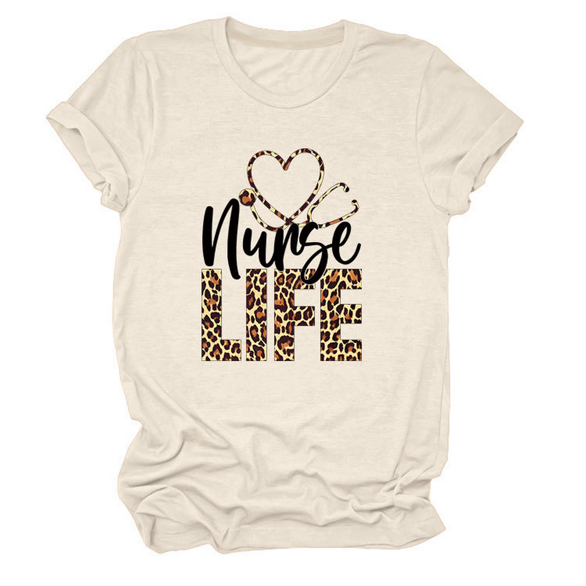 FUNNY NURSE LIFE TEE SOFT CREWNECK T SHIRT_CWTTSL0505