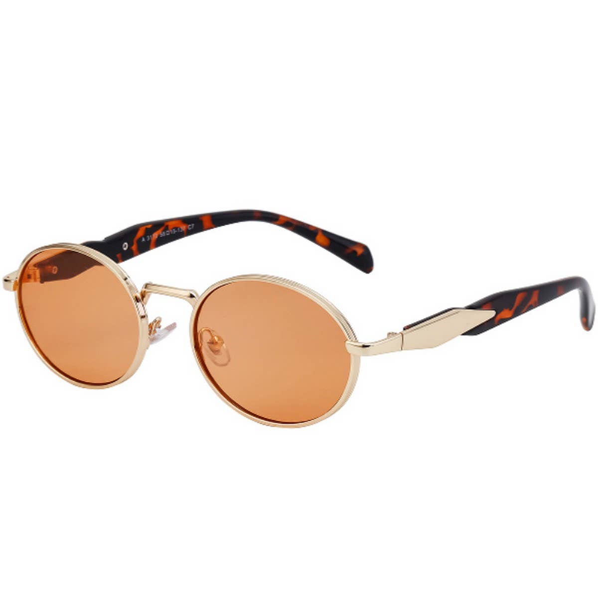 ROUND SMALL FRAME SUNGLASSES TRENDY SUNGLASSES_CWASG0604