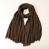 Unisex Yak Wool Shawl Warm Oversized Scarf_Cwasc2709