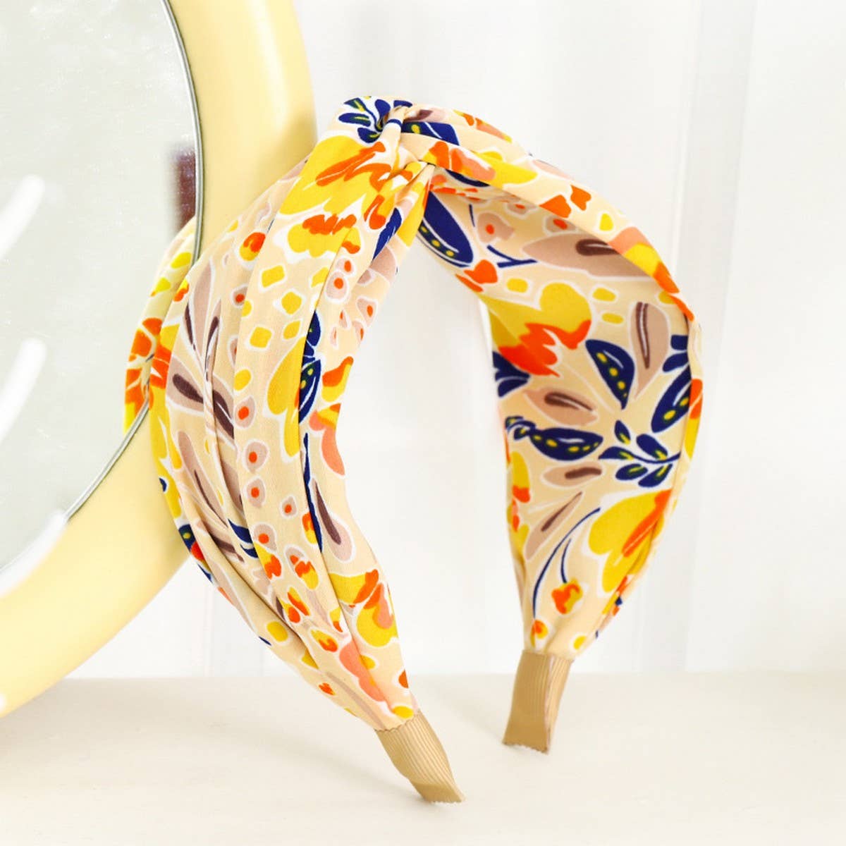 SPRING AND SUMMER FOREST PRINT CROSS HEADBANDS_CWAHA1145