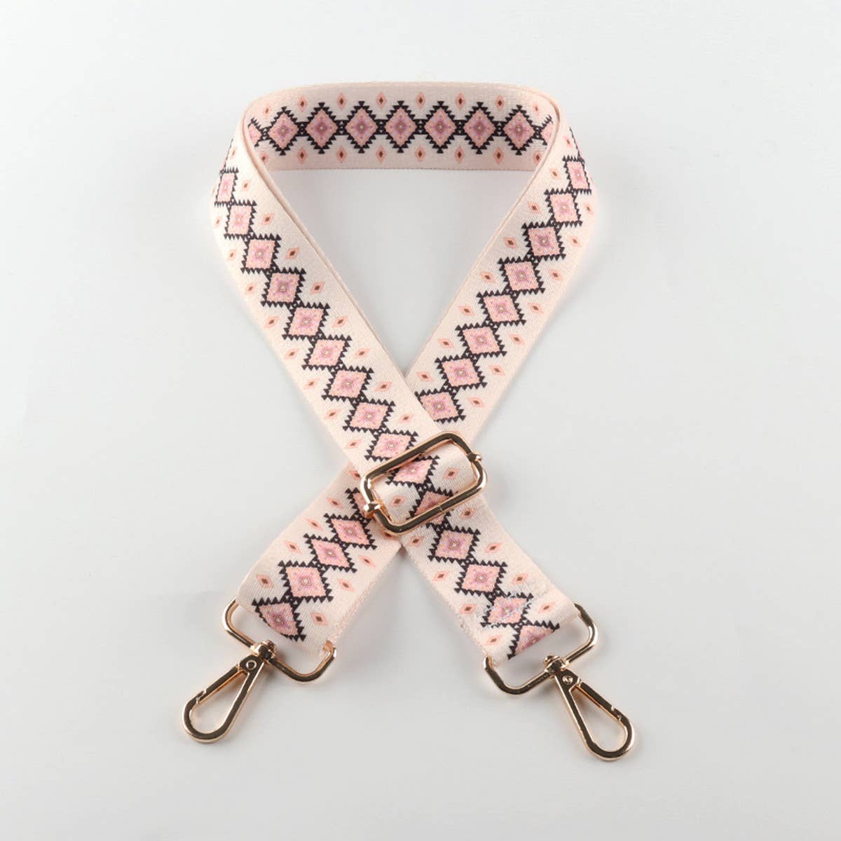 RETRO MULTI COLOR ADJUSTABLE BAG STRAP_CWMM1058