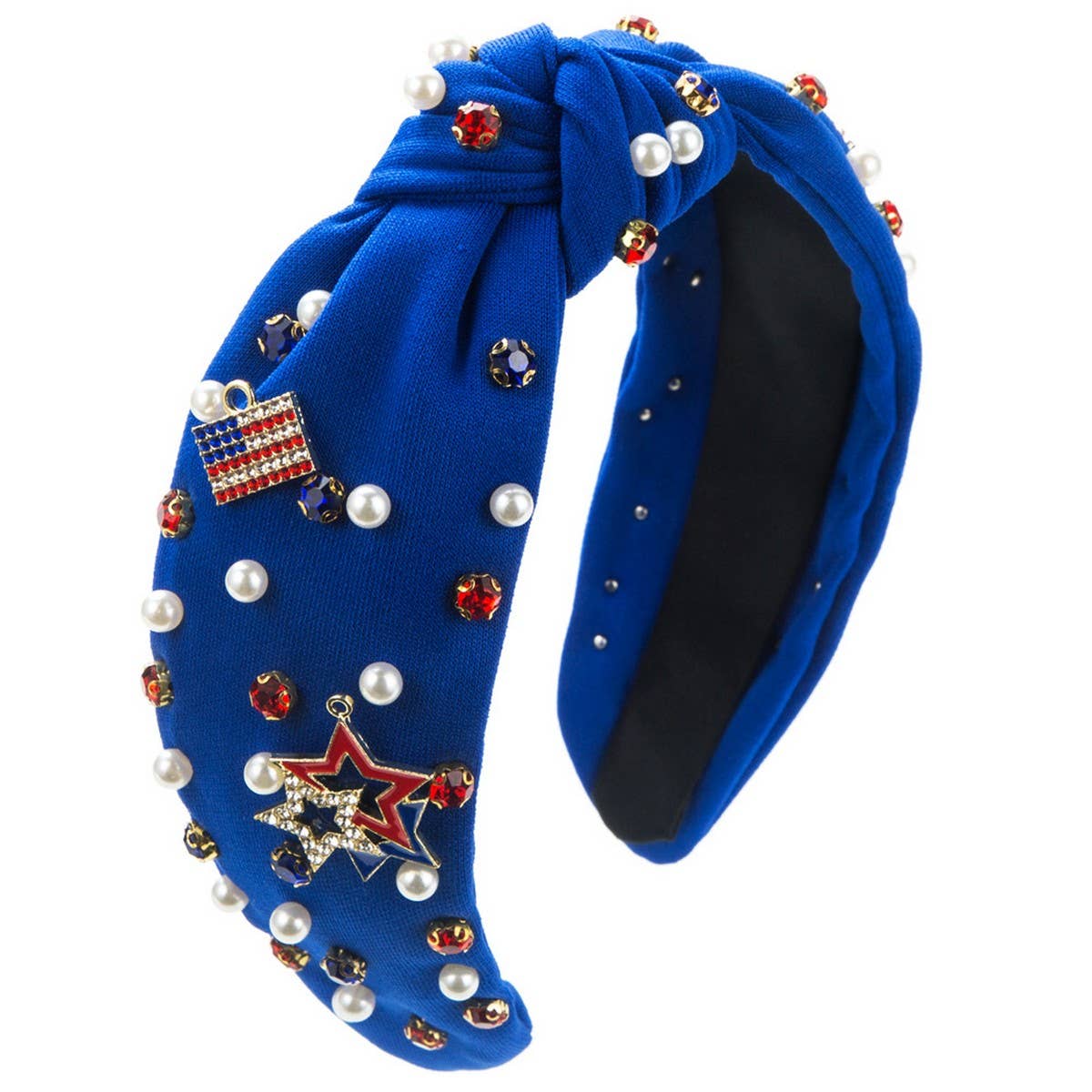 JULY 4TH HOT SELLING KNOTTED WIDE BRIMMED HEADBAND_CWAHA1251