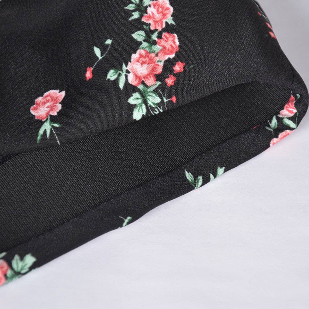 ACETATE SATIN SKIRT HIGH WAIST SLIT MAXI SKIRT_CWAB4804