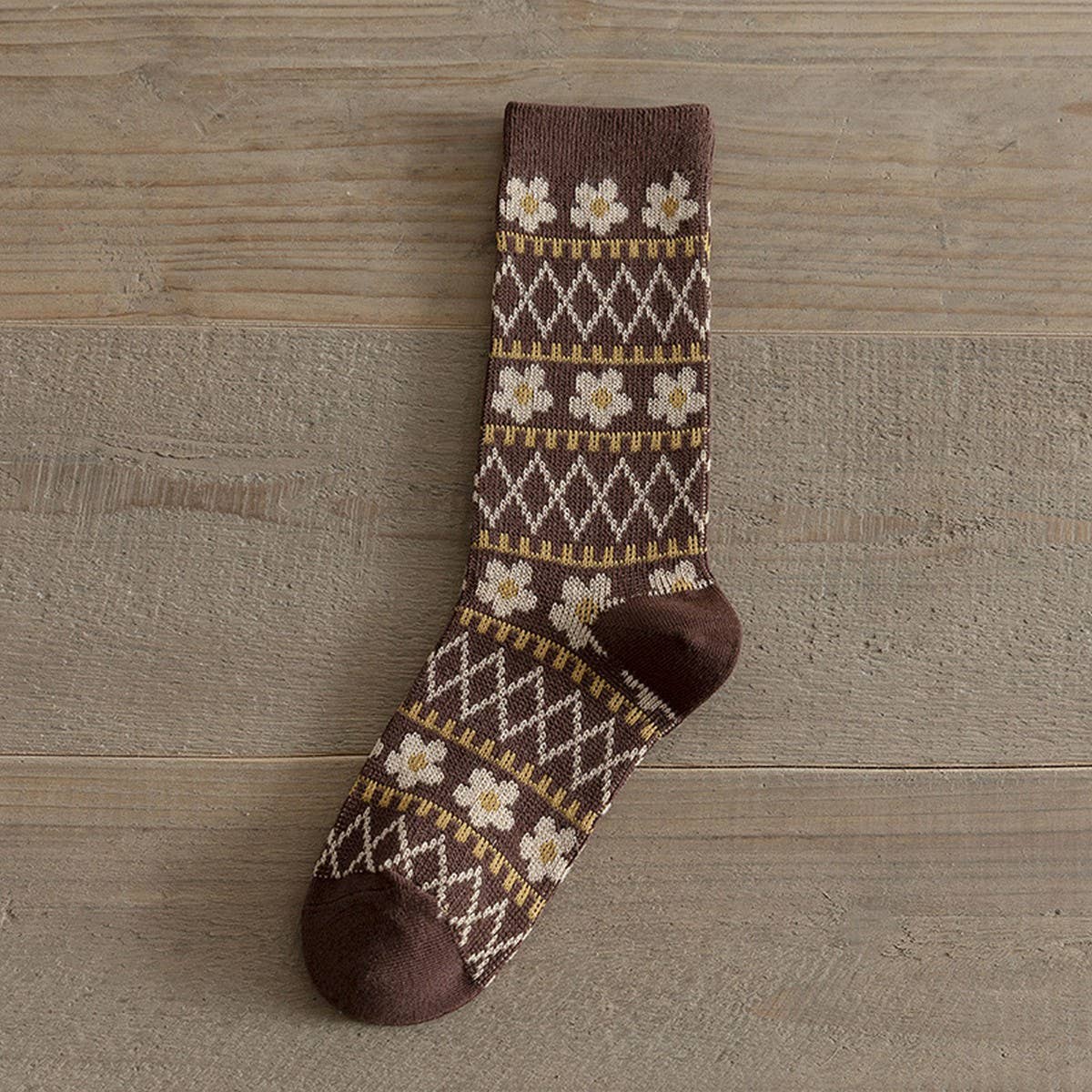 AUTUMN AND WINTER FASHION WARM MID CALF SOCKS_CWMS1118
