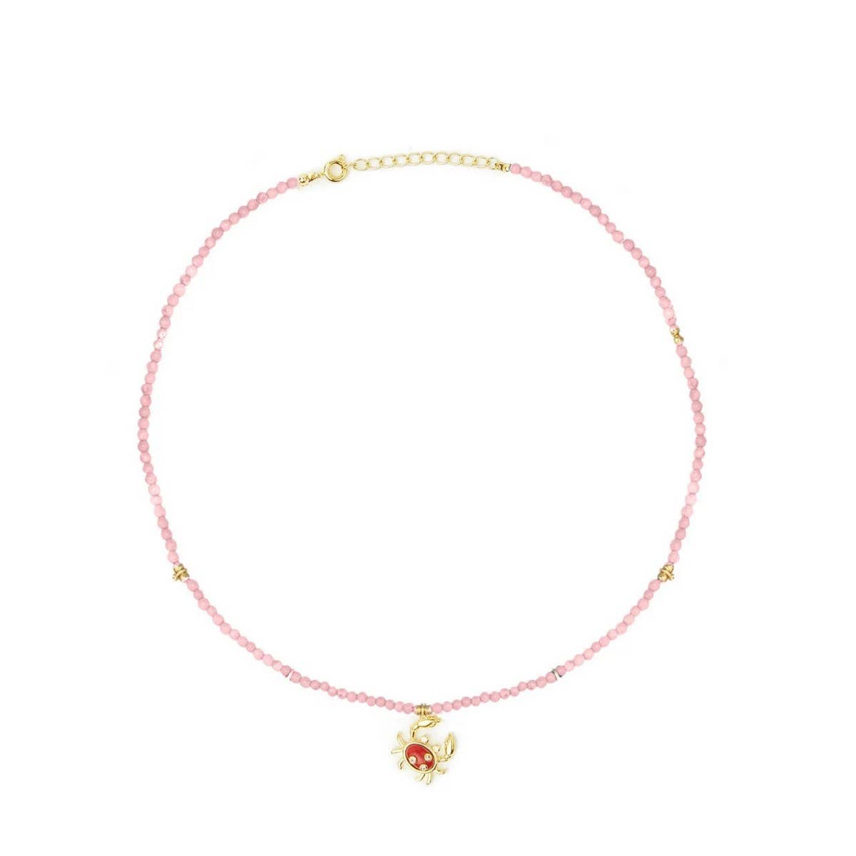 CACTUS PEARL BEADED CHOKER SWEET LUXE NECKLACE_CWAJE4613