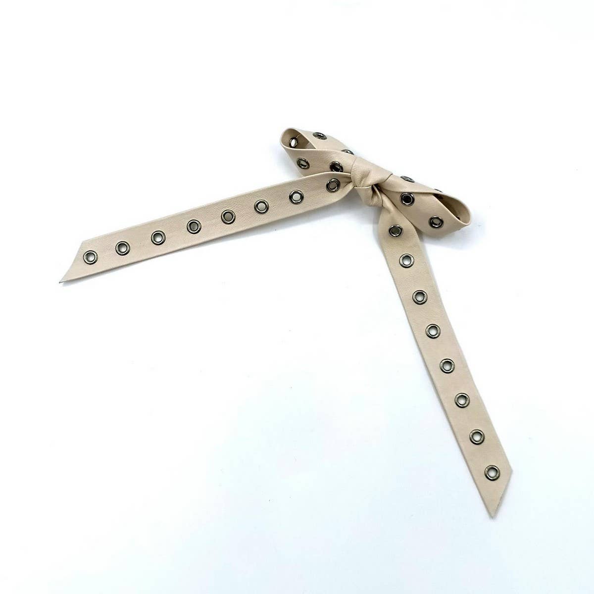 NEW ELEGANT ANCORARED STUDDED LARGE BOW CLIP_CWAHA6345