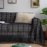 RETRO COUNTRY STYLE HOLLOW SOFA THROW_CWMM1650