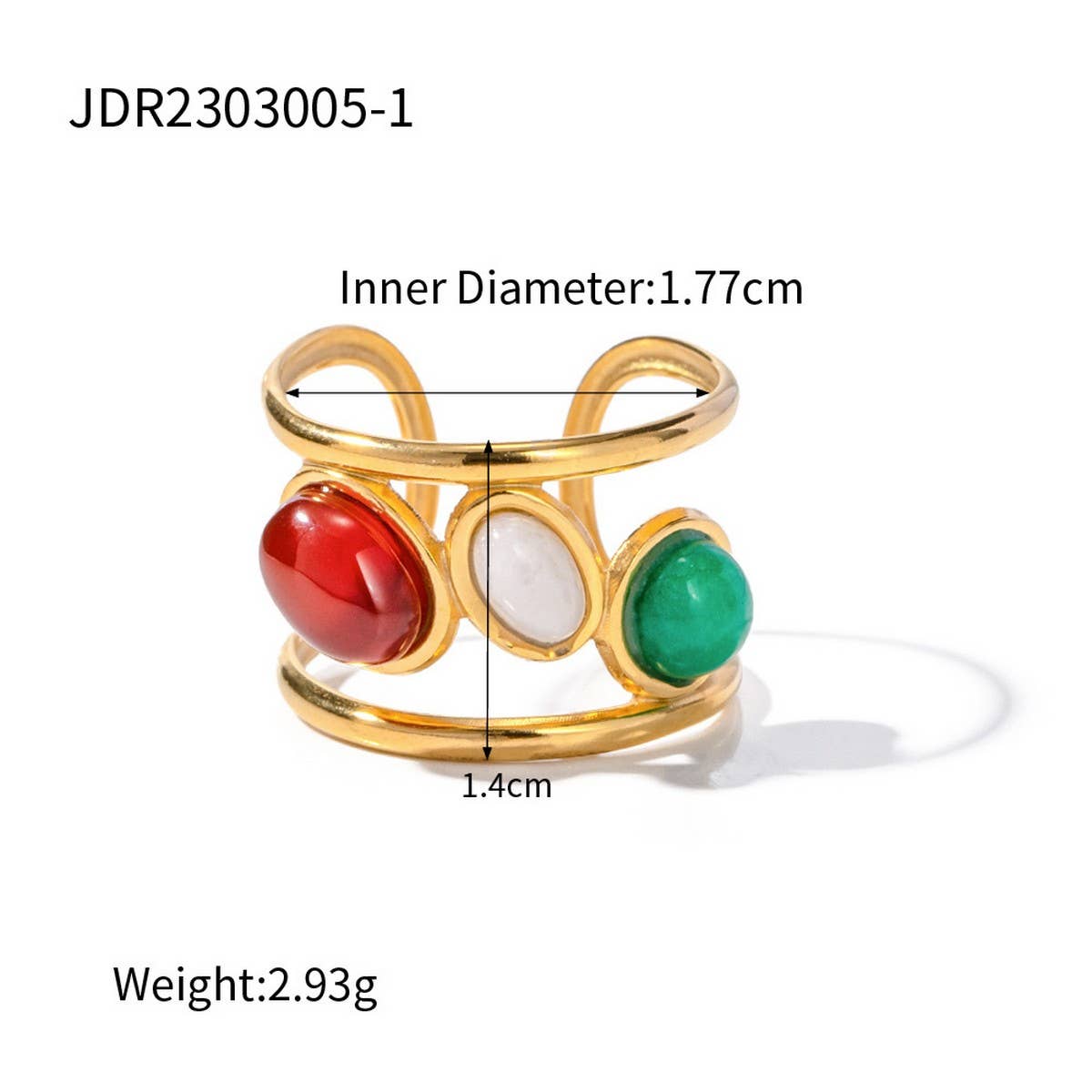 LIGHT LUXURY NICHE MORANDI COLOR RING_CWAJE1397
