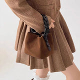 V Vintage Deerskin Bag Shoulder Crossbody Bag_Cwab4116