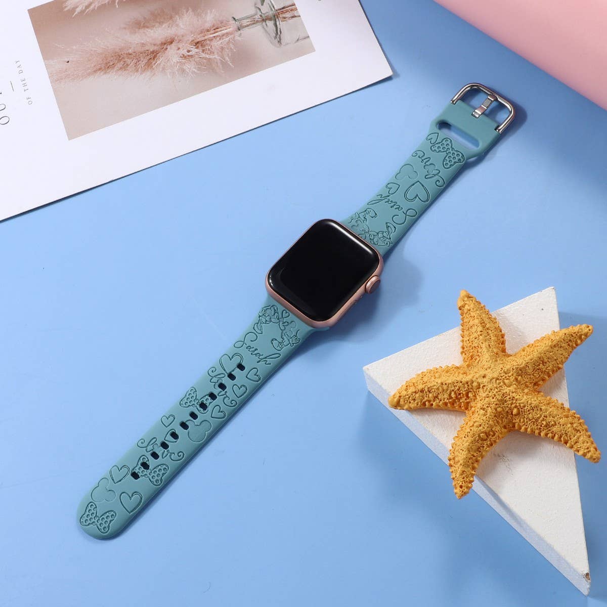 IWATCH8 1 ENGRAVED SILICONE APPLE WATCH9 STRAP_CWWW0072
