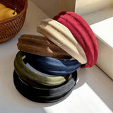 Velvet Headband Women Chic Wide Hair Hoop_Cwaha07778