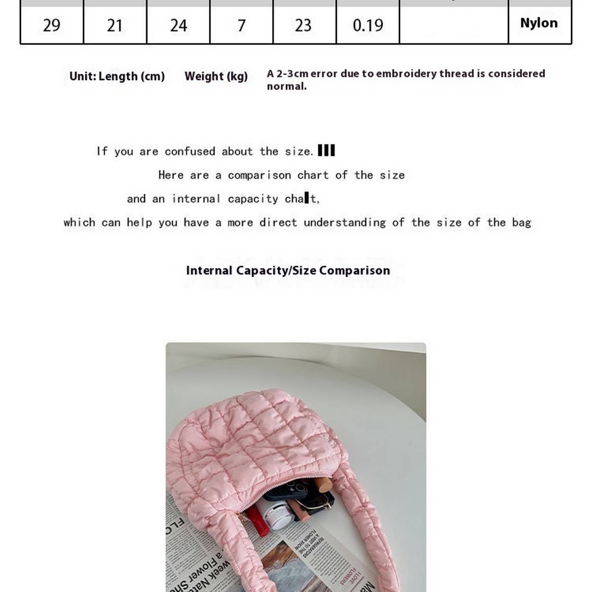 Underarm Cloud Puff Bag Oversized Shoulder Bag_Cuab00460