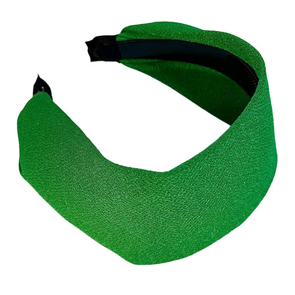 SOLID COLOR FABRIC HEADBAND SIMPLE HAIR ACCESSORY_CWAHA5657