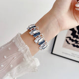 APPLE WATCH 8 1 GEOMETRIC CHAIN STRAP_CWWW0054