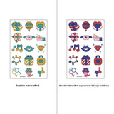 Uv Color-Changing Sunscreen Test Tattoo Stickers_Cwmm8360