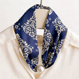 Pearl Magnetic Skinny Silk Neck Scarf_Cwasc03934