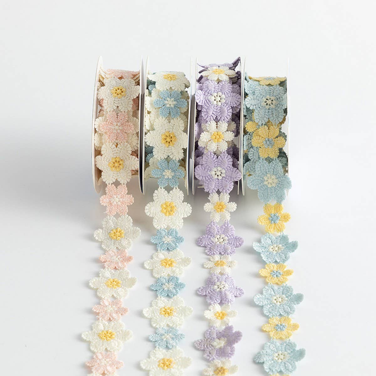 LACE EMBROIDERY FLOWER LACE DIY FABRIC RIBBON_CWMM5744