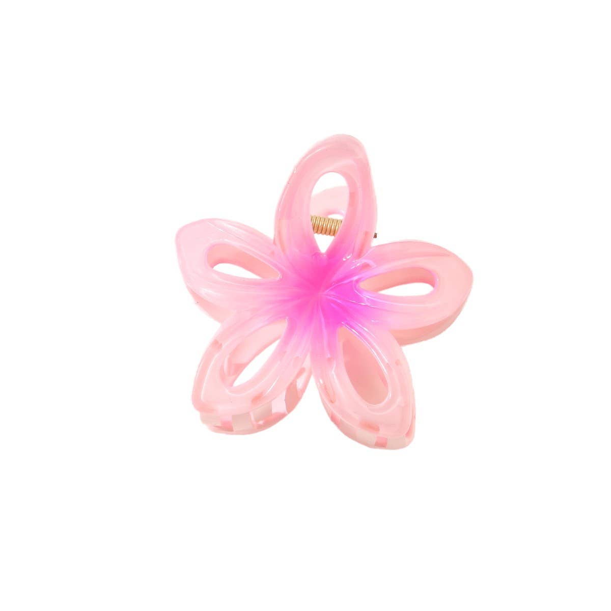 HOLLOW GRADIENT FLOWER HAIR CLAW CLIPS SUMMER CLIP_CWMM5003