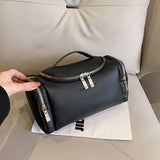 Solid Color Retro High-Grade Pu Cosmetic Bag_Cwab4411