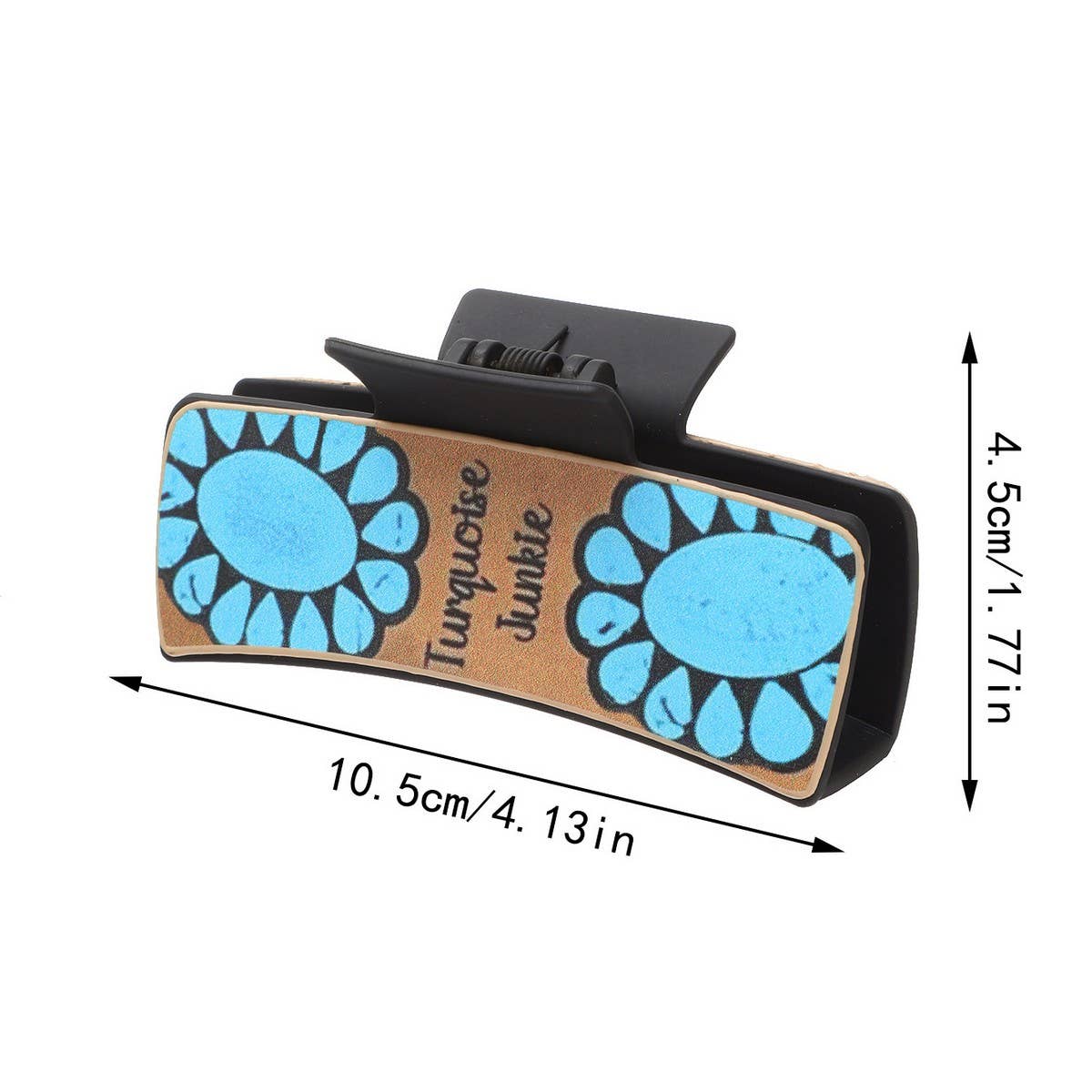 Leather Shark Clip ? Western Style Hair Accessory_Cwaha07327