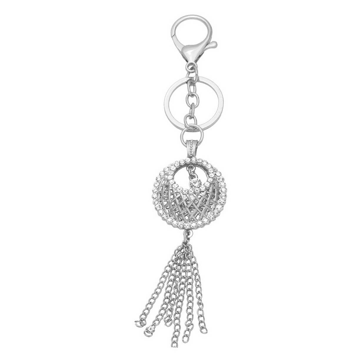 ALLOY CHAIN TASSEL KEYCHAIN PENDANT_CWAJE0959