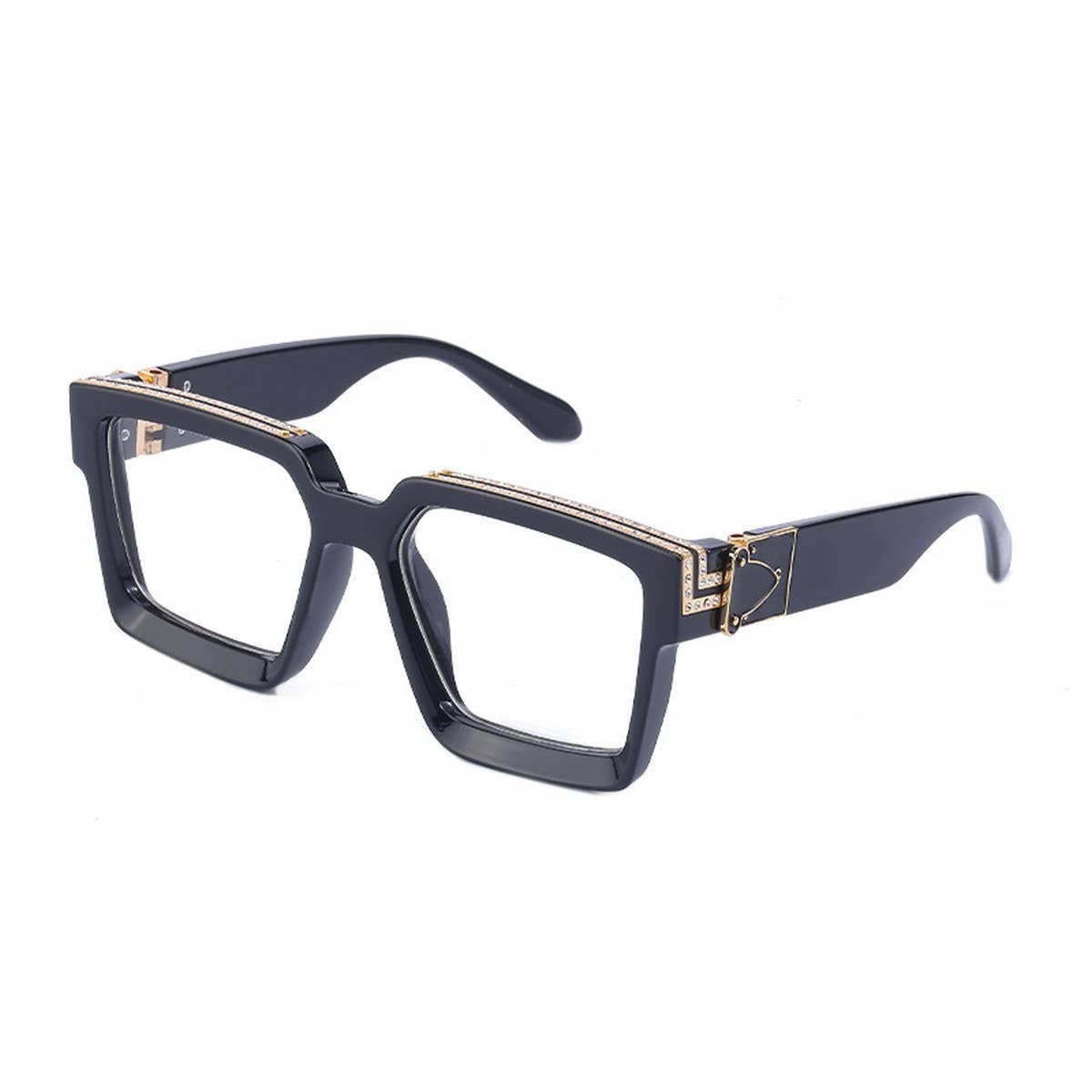 LARGE SQUARE FRAME SUNGLASSES WITH DIAMONDS_CWASG0662