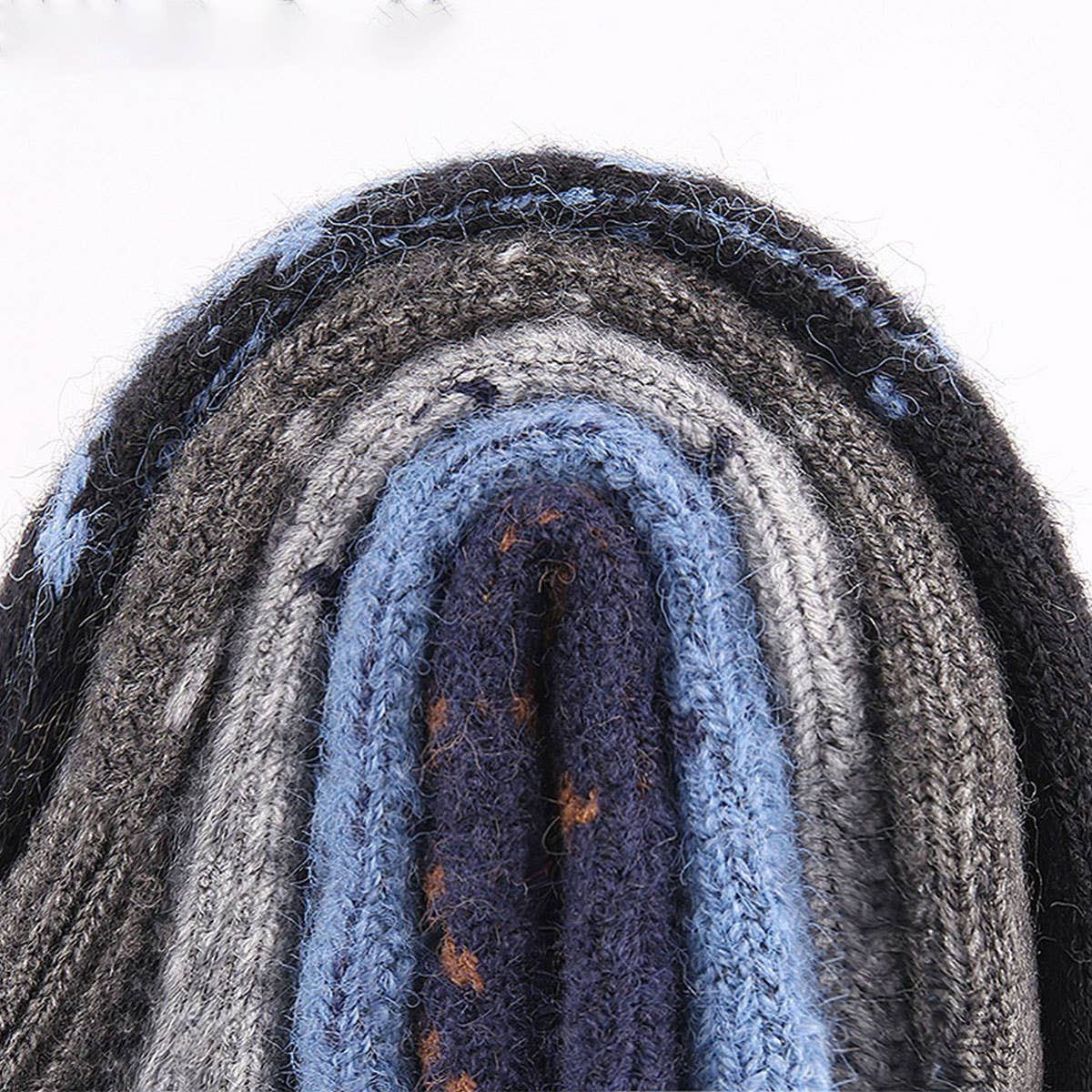 Winter Warm Jacquard Knitted Touch Screen Gloves_Cwag0237