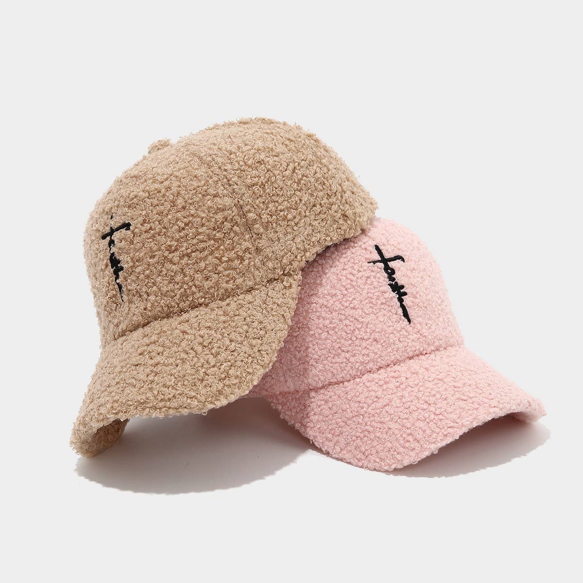 Women Warm Sherpa Fleece Winter Baseball Cap Hat_Cwah04770
