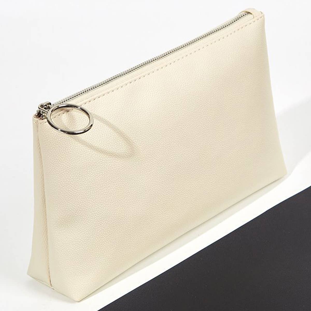 SOLID COLOR LARGE CAPACITY WATERPROOF MAKEUP BAG_CWAB1441