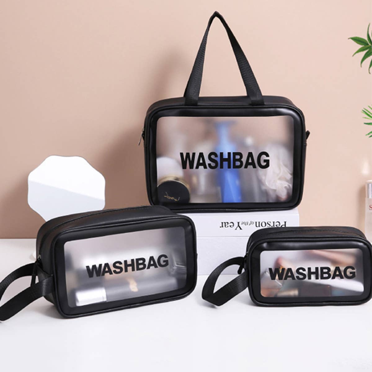 3SET TRAVEL PORTABLE MAKEUP WASH BAG_CWAB0544