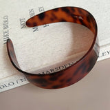 LEOPARD PRINT NON SLIP WIDE BRIM HEADBAND_CWAHA2682