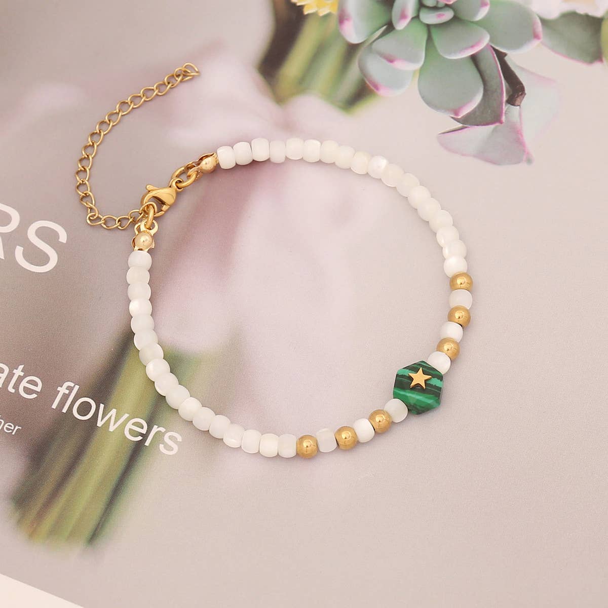 FASHION PEARL NATURAL STONE BRACELET_CWAJE0645