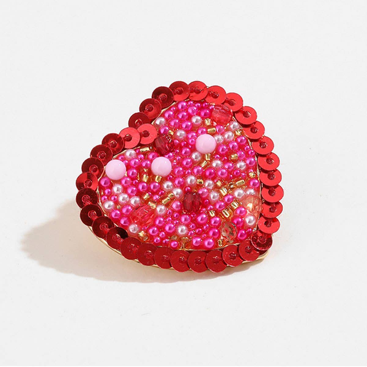 NEW LOVE PEACH STACKING NECKLACE SET FOR WOMEN_CWAJE2919