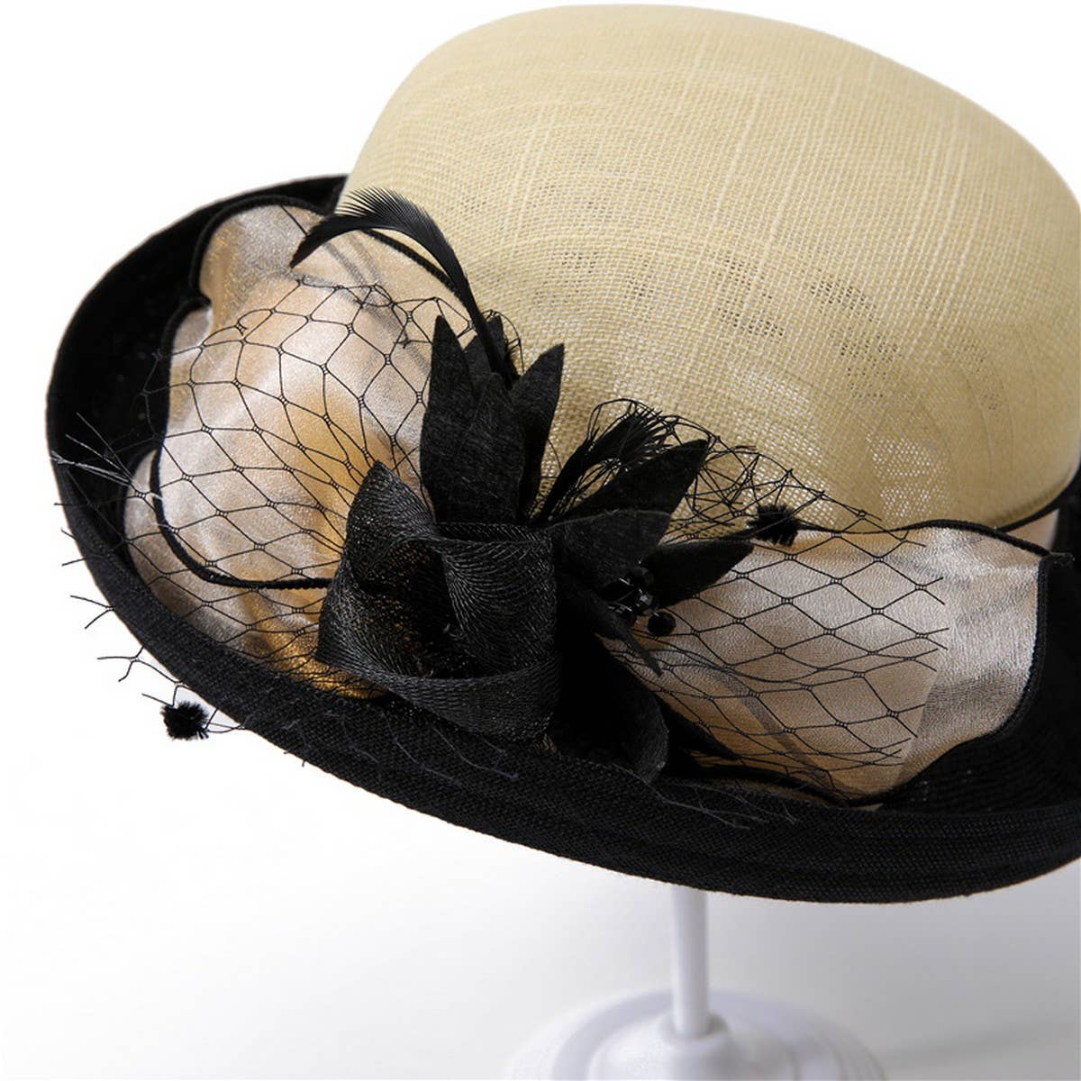 SUMMER BRITISH RETRO HEPBURN FASHION HAT_CWAH1496