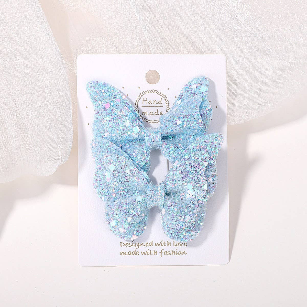 3D GRADIENT GLITTER BOW BABY HAIR CLIP_CWAHA6755