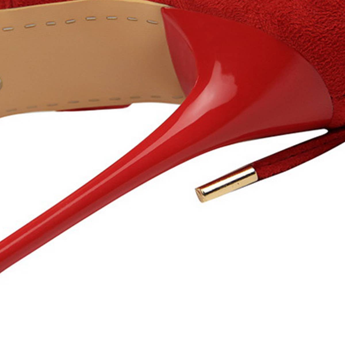 POINTED MESH LACE CROSS STRAP PUMPS_CWSHH0081