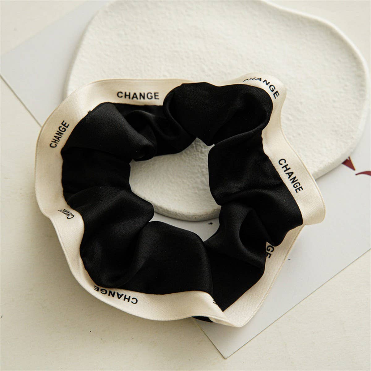 NEW PLEATED FRENCH HAIR TIE_CWAHA2418