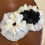 DOUBLE LAYER WIDE PLEATS COLORA HAIRSCRUNCHIES_CWAHA2810
