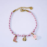 Dopamine Color Beaded Necklace Handmade Chic_Cwmm6951