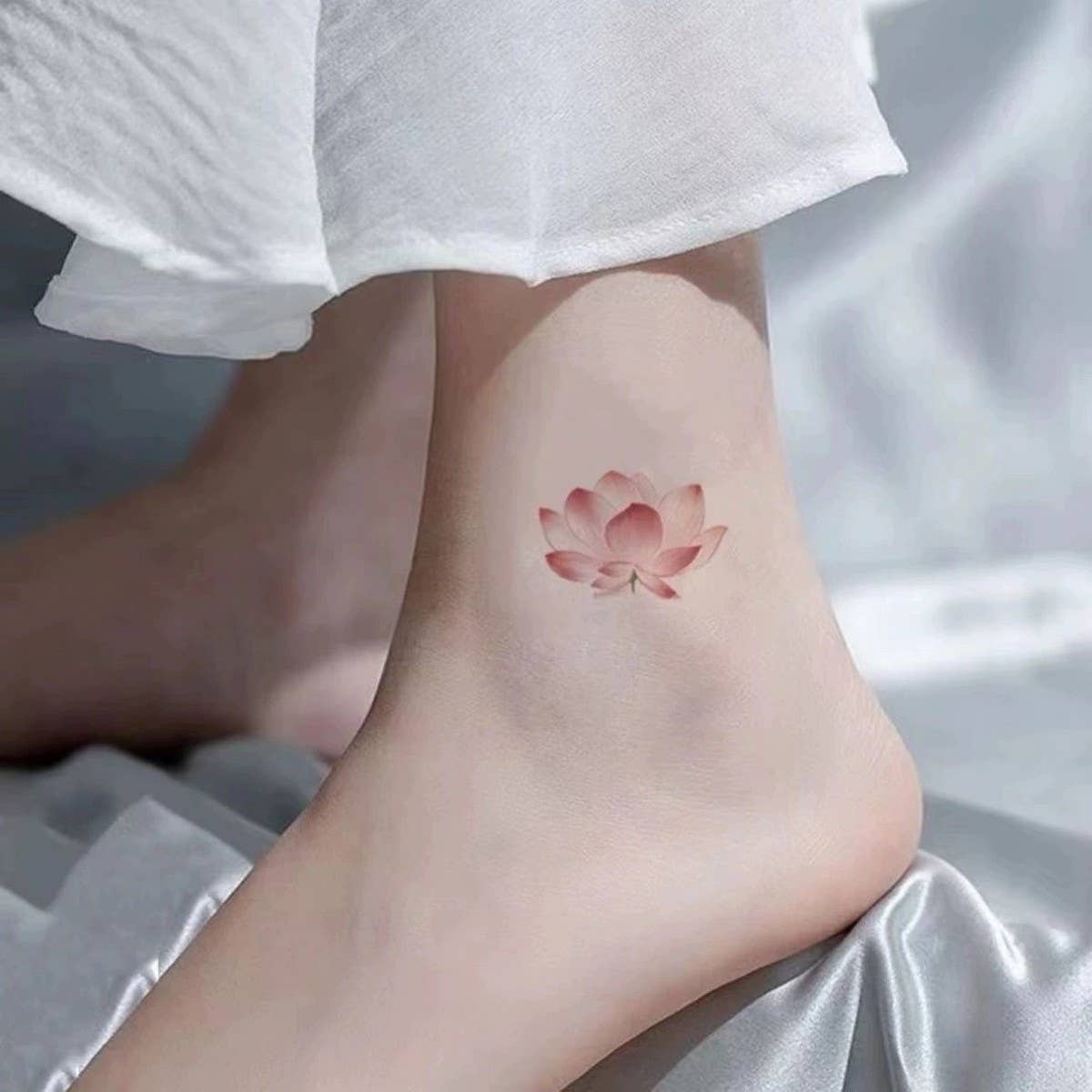 COLOR LOTUS TATTOO STICKERS WATERPROOF FRESH_CWMM8234