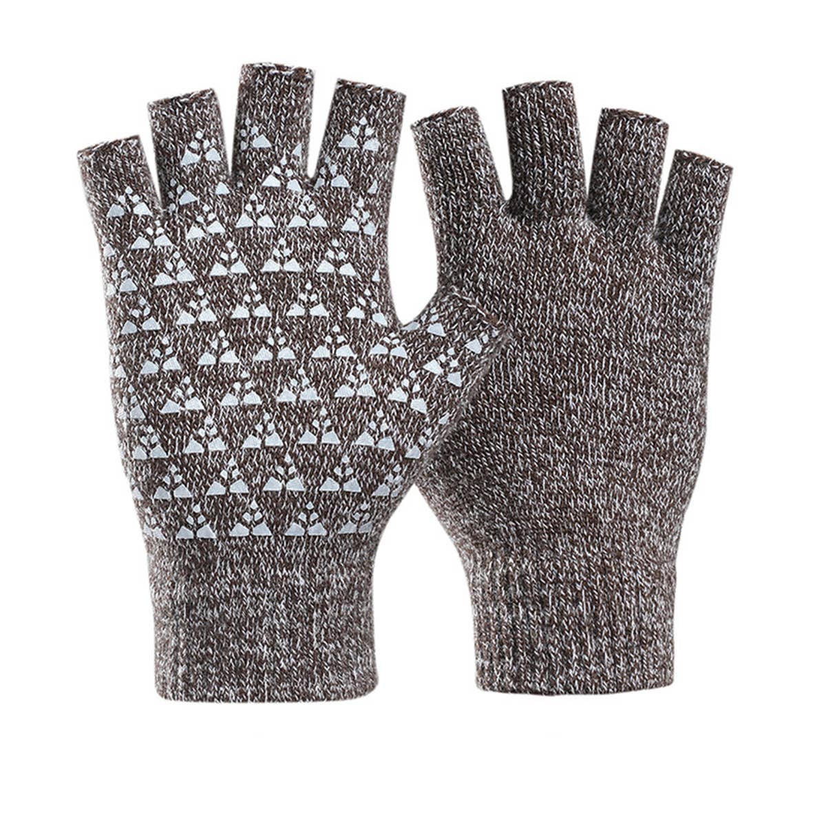 Winter Fingerless Outdoor Warm Gloves_Cwmm1481