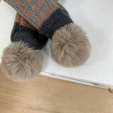 KNIT SCARF COZY WINTER CROSS NECK WARMER FOR KIDS_CWASC2101