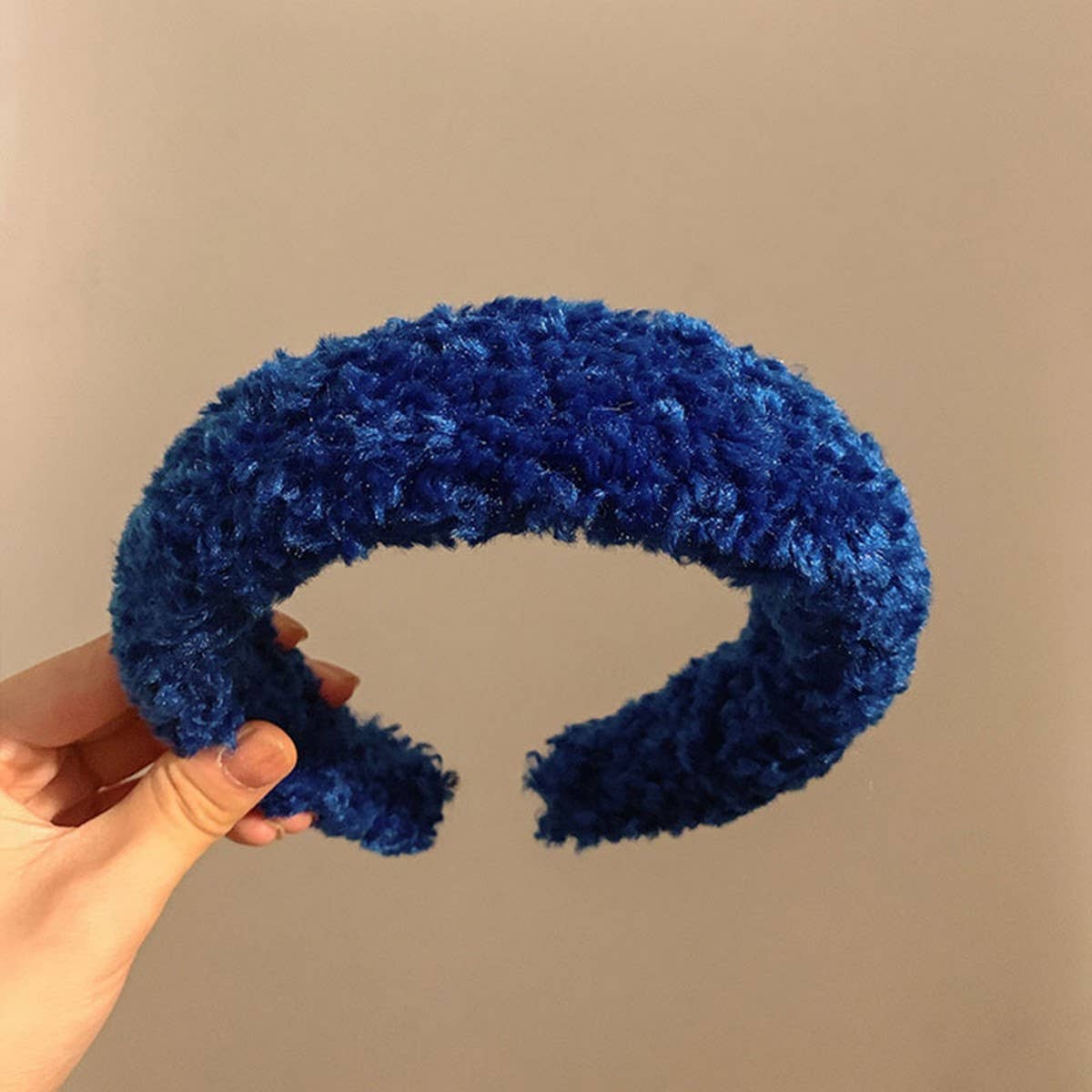 Wide-Brimmed Furry Headbands_For Winter,Fall_Cwaha0439