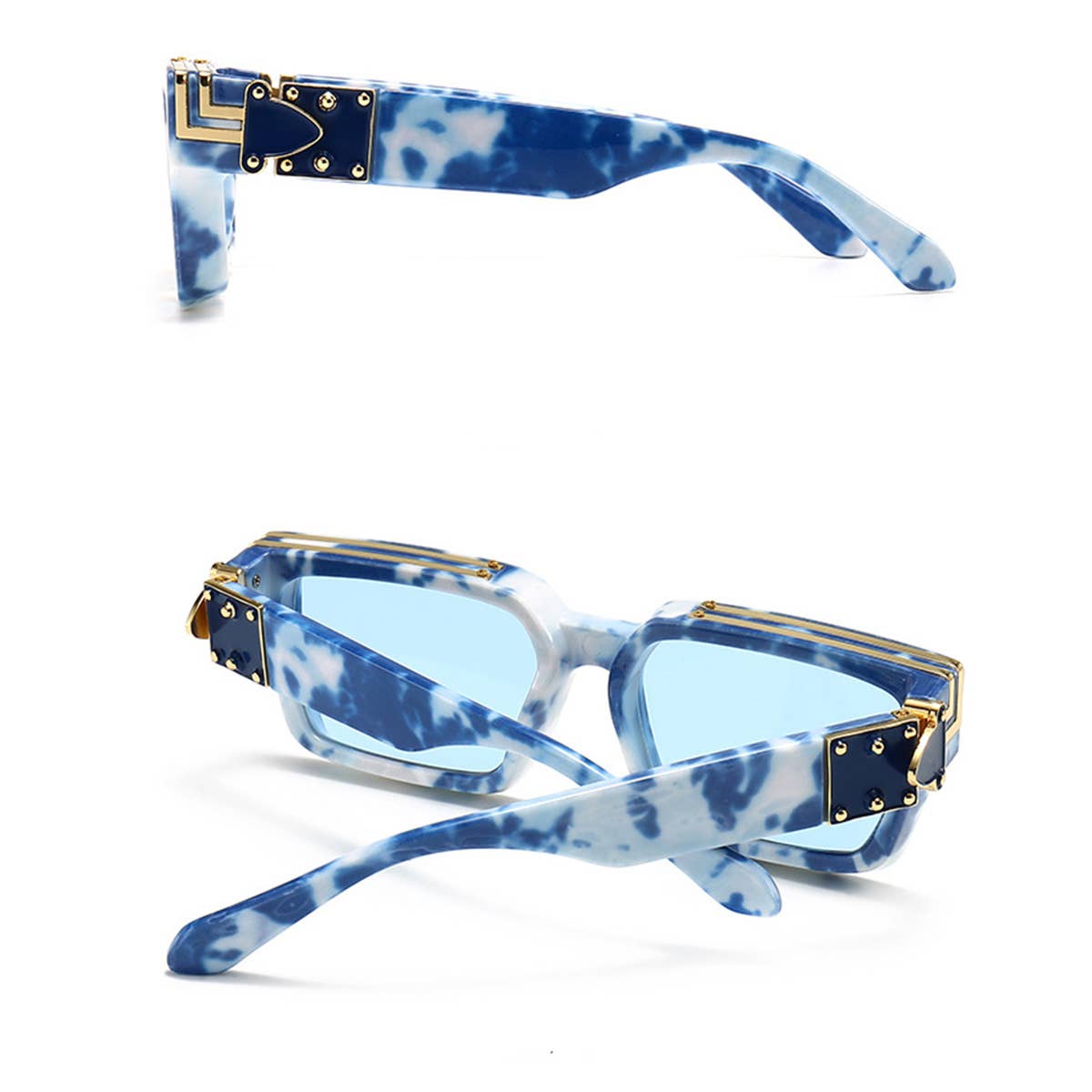 RETRO CLOUD PRINT SUNGLASSES_CWASG0444