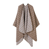 FAUX CASHMERE SHAWL CAPE WITH OUTER CAPE SCARF_CWASC2218