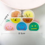 CARTOON SMILEY HAIR CLAW CUTE BACK HEAD CLIP_CWAHA0279