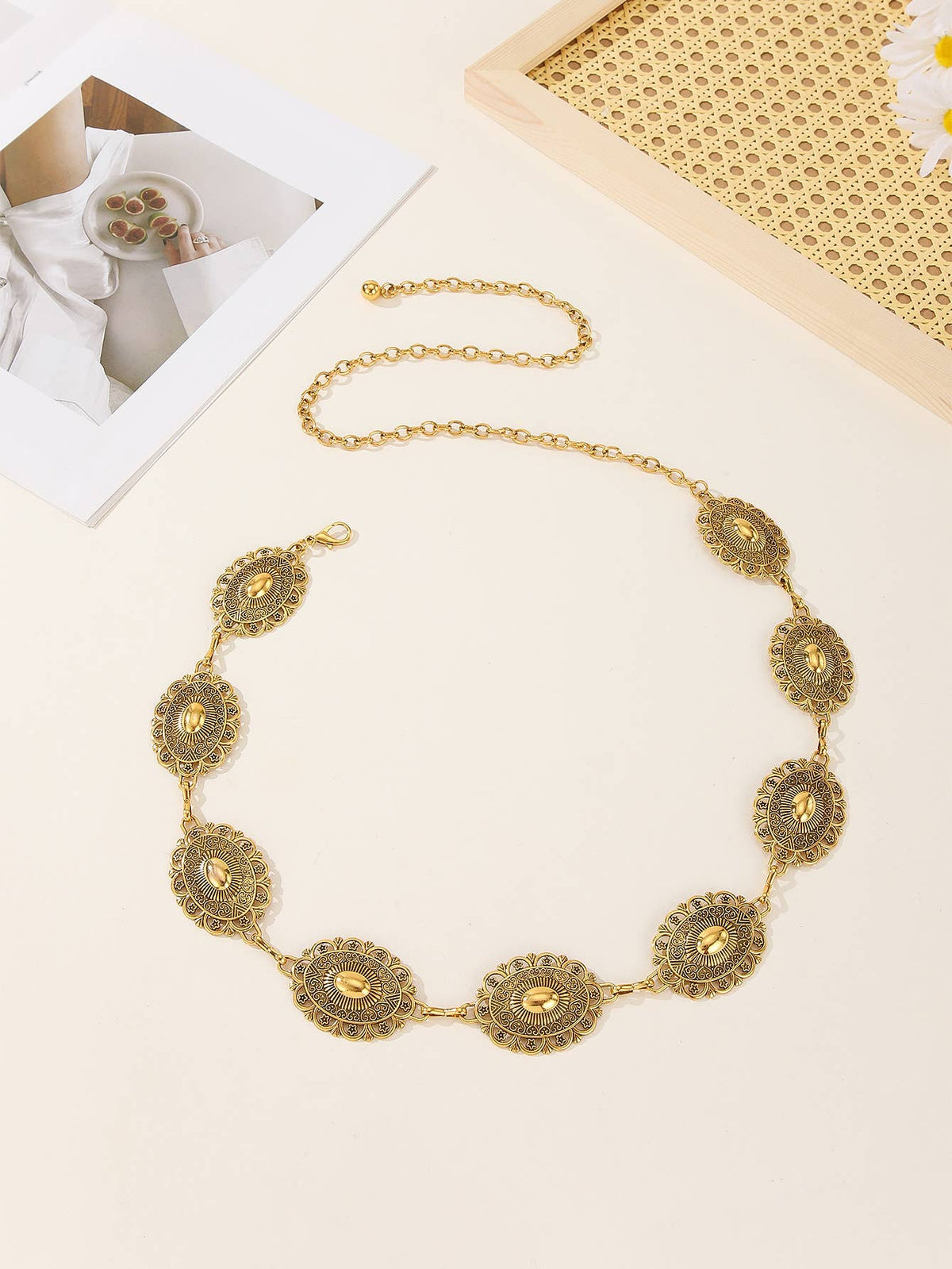 Metal Fashionable Adjustable Waist Chain