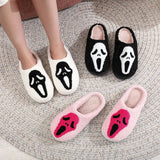NEW HALLOWEEN GHOST FACE COTTON SLIPPERS_CWSHS0758